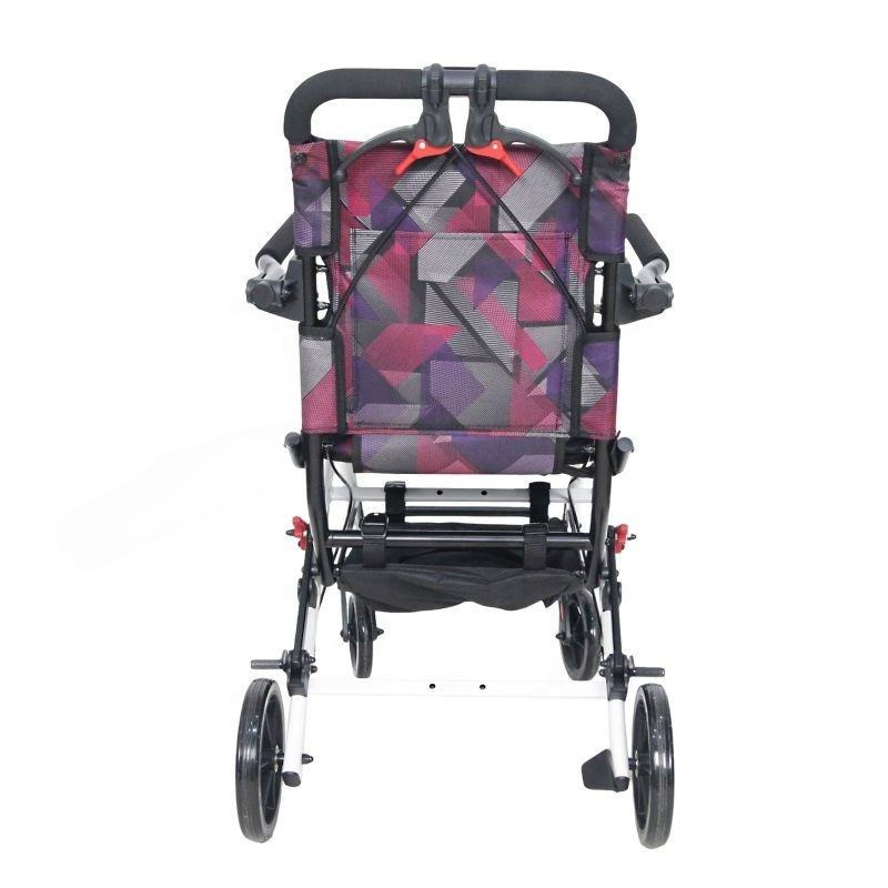 Wholesale Portable Lightweight Foldable Wheelchair | Manual Patient Transport Wheelchair for Medical & Travel