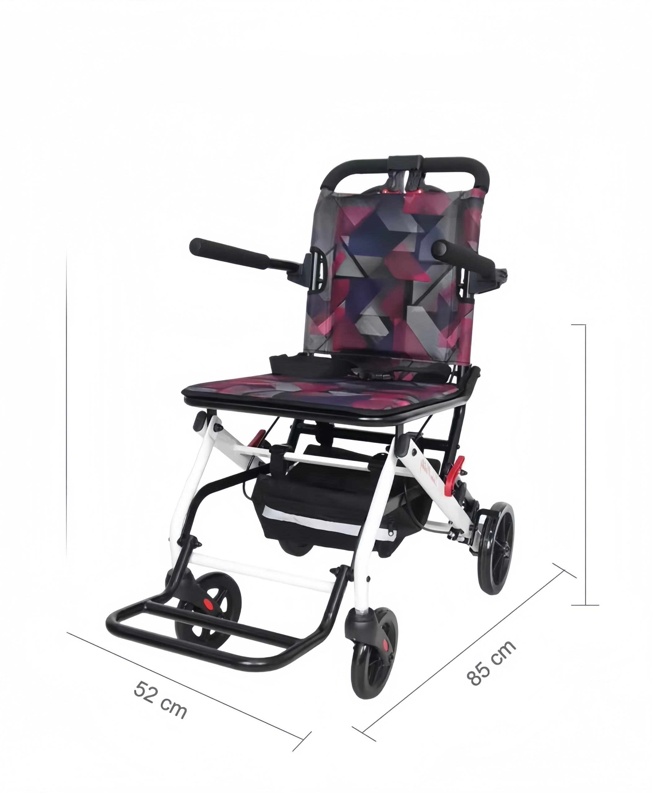 Wholesale Portable Lightweight Foldable Wheelchair | Manual Patient Transport Wheelchair for Medical & Travel