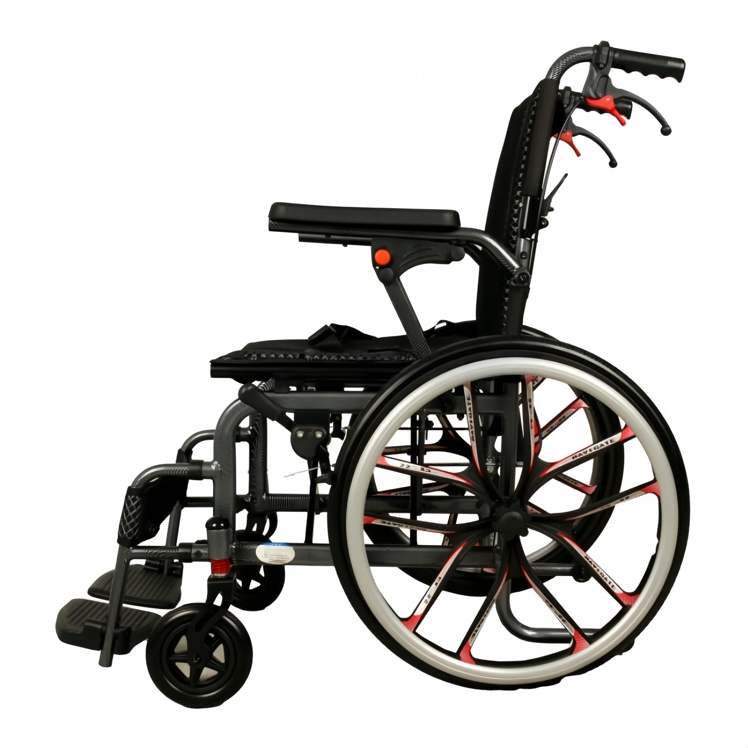 Wholesale Lightweight Aluminum Folding Wheelchair with 20" Big Wheels OEM/ODM Available