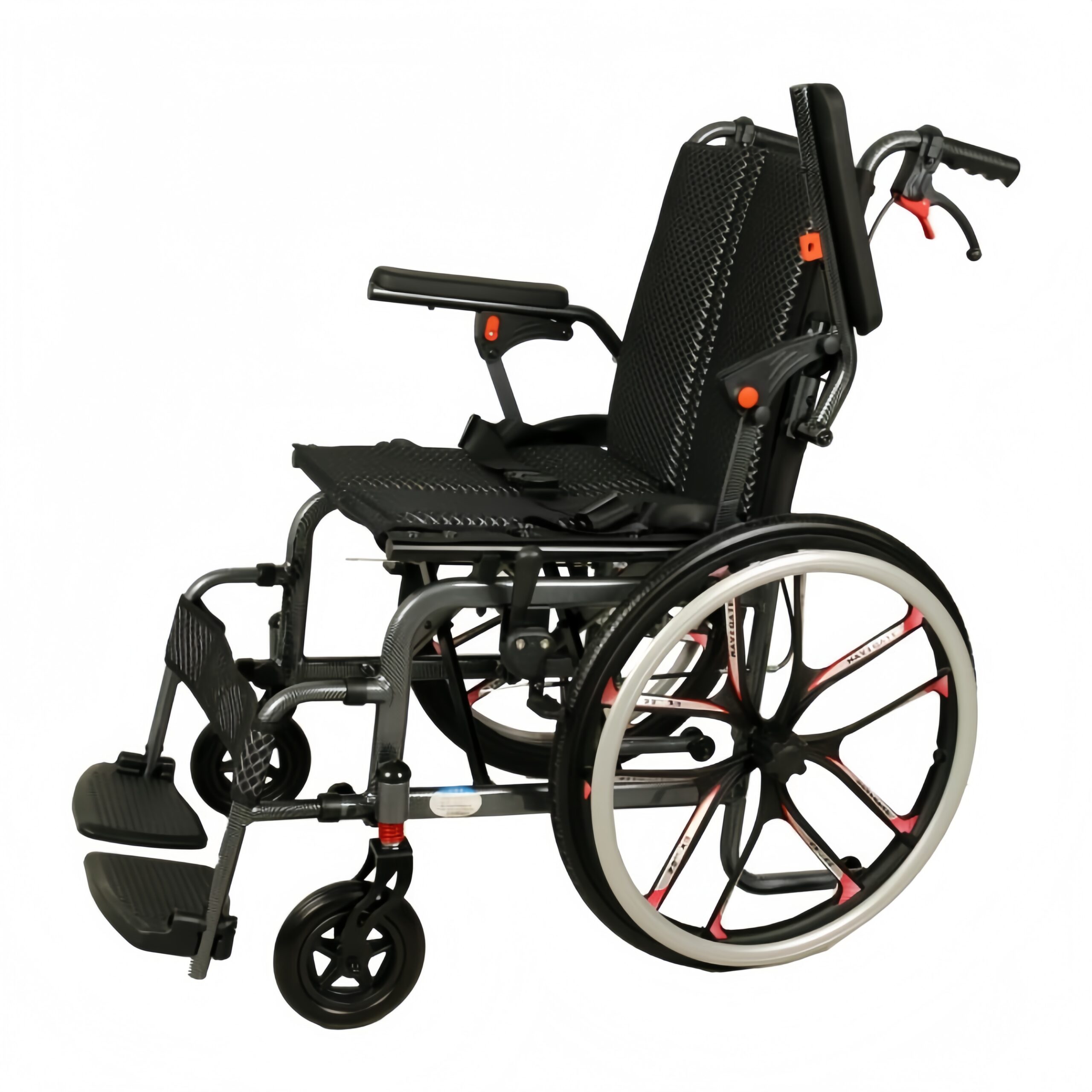 Wholesale Lightweight Aluminum Folding Wheelchair with 20" Big Wheels OEM/ODM Available