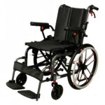 Wholesale Lightweight Aluminum Folding Wheelchair with 20" Big Wheels OEM/ODM Available